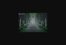 Juanview Font Poster 1