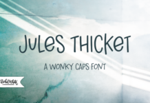 Jules Thicket Font Jules Thicket Font