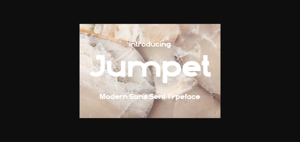 Jumpet Font Poster 1