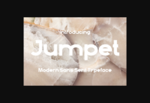 Jumpet Font Poster 1