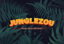 Junglezou Font Poster 1