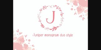 Juniper Font Poster 1