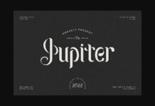 Jupiter Font Poster 1