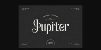 Jupiter Font Poster 1