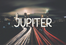 Jupiter Font Poster 1