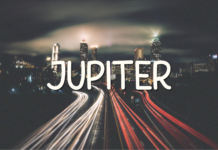 Jupiter Font Jupiter Font Poster 1