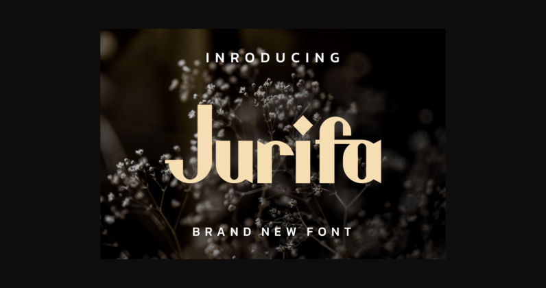 Jurifa Font Poster 1