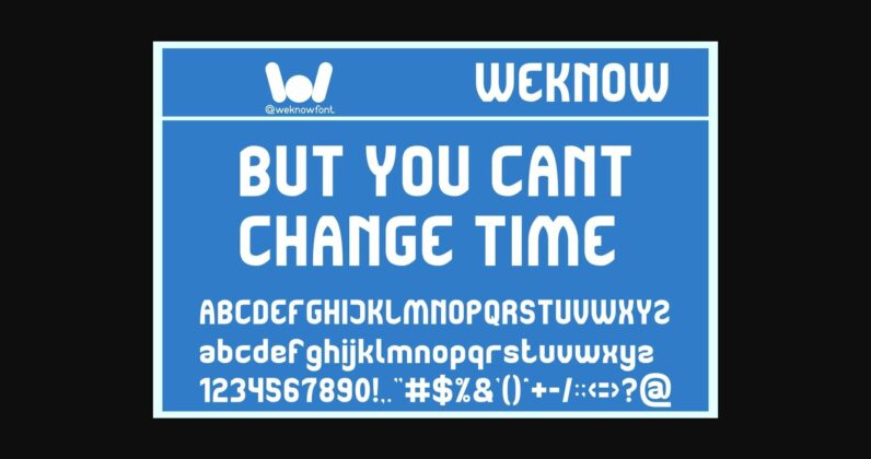 Just Do Now Font Poster 5