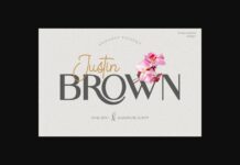 Justin Brown Duo Font Poster 1