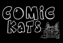 K26 Comic Kats Font Poster 1