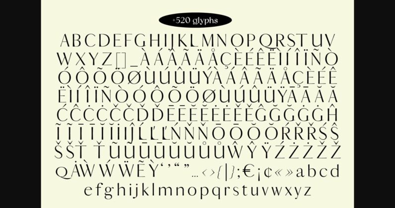 Kiaera Font Poster 10