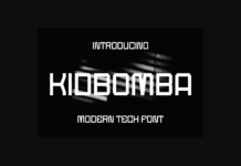 Kidbomba Font Poster 1