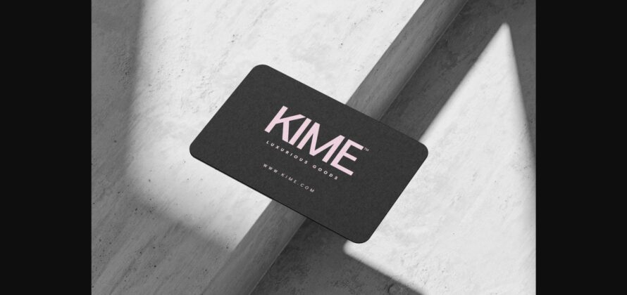 Kime Font Poster 8