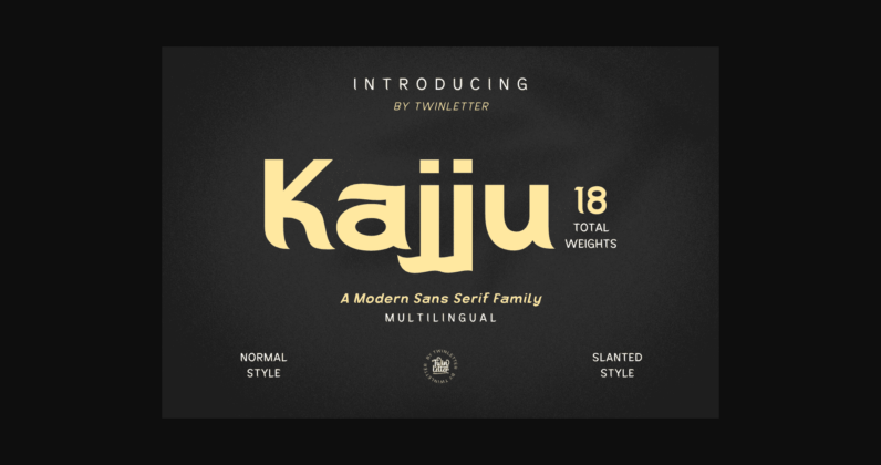 Kajju Font Poster 1