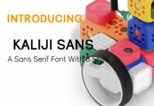 Kaliji Sans Font Poster 1