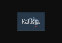 Kallista Font Poster 1