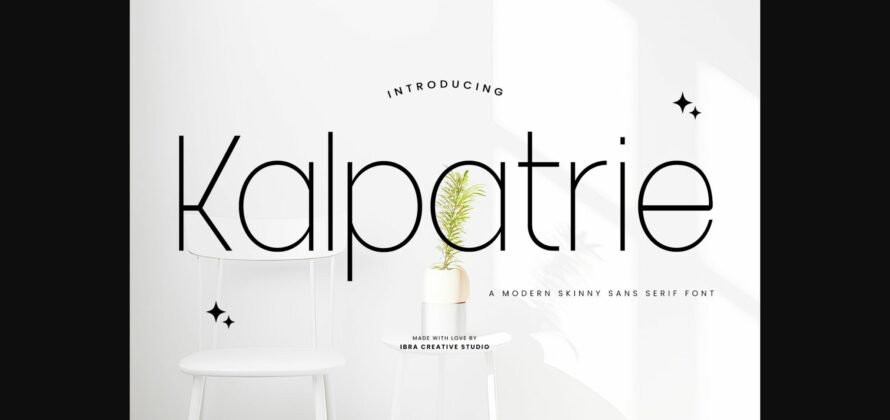 Kalpatrie Font Poster 3