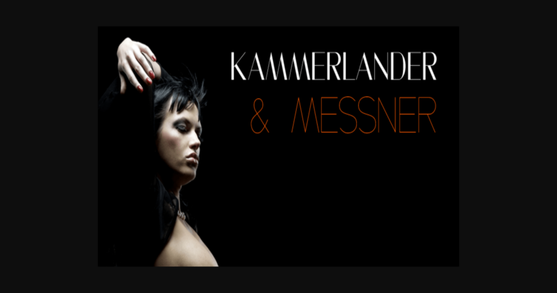 Kammerlander Font Poster 3