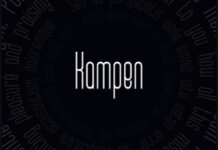 Kampen Font Poster 1