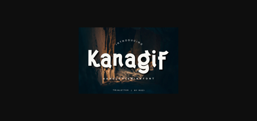 Kanagif Font Poster 3