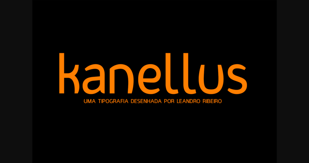 Kanellus Font Poster 3