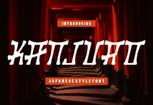 Kanjuro Font Kanjuro Font Poster 1