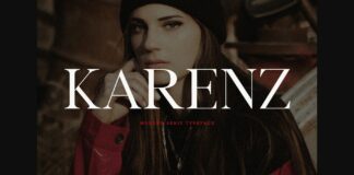 Karenz Font Poster 1