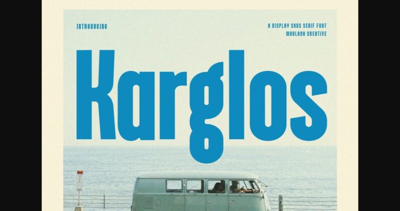 Karglos Font Poster 1