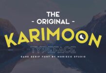 Karimoon Font Poster 1