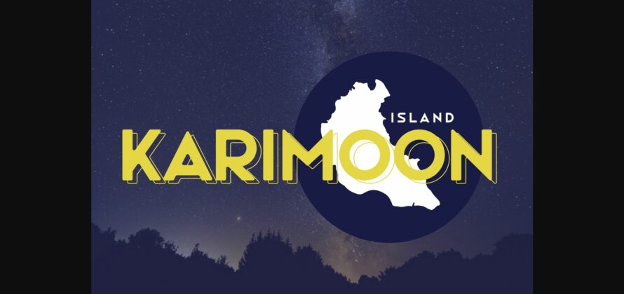 Karimoon Font Poster 4