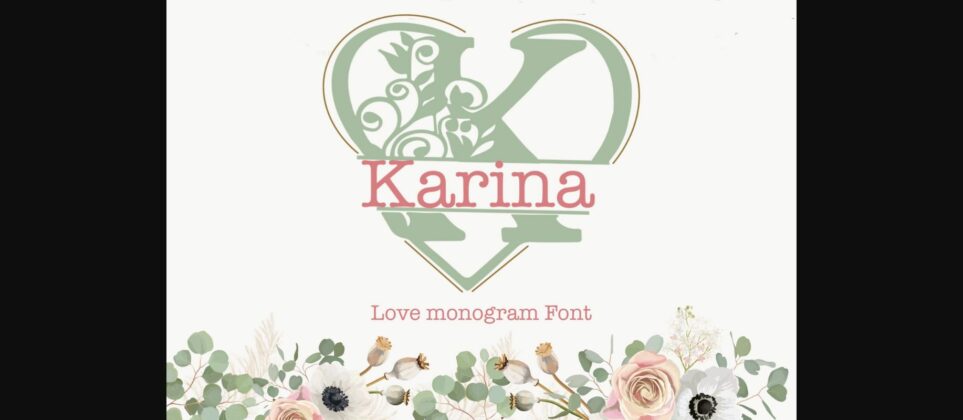 Karina Font Poster 1