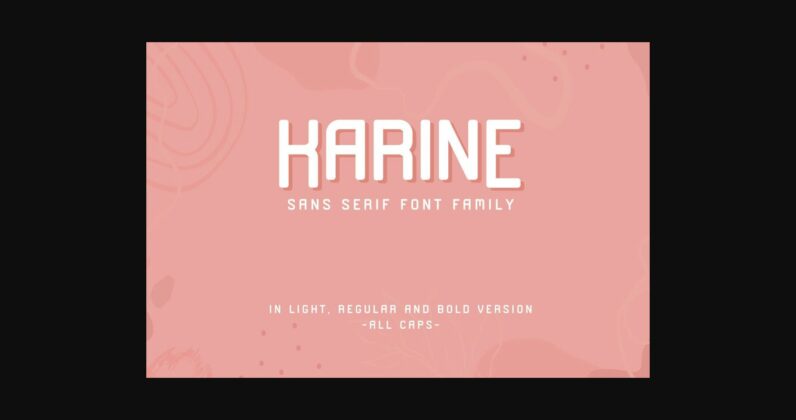 Karine Font Poster 1