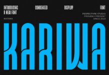 Kariwa Font Poster 1