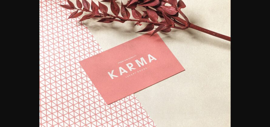 Karma Font Poster 5