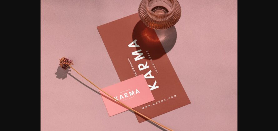 Karma Font Poster 6