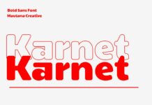 Karnet Font Poster 1