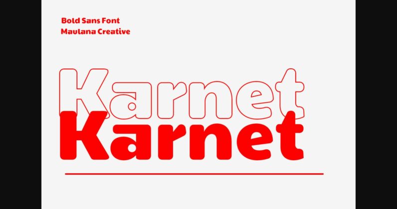 Karnet Font Poster 1