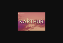 Karthur Font Poster 1
