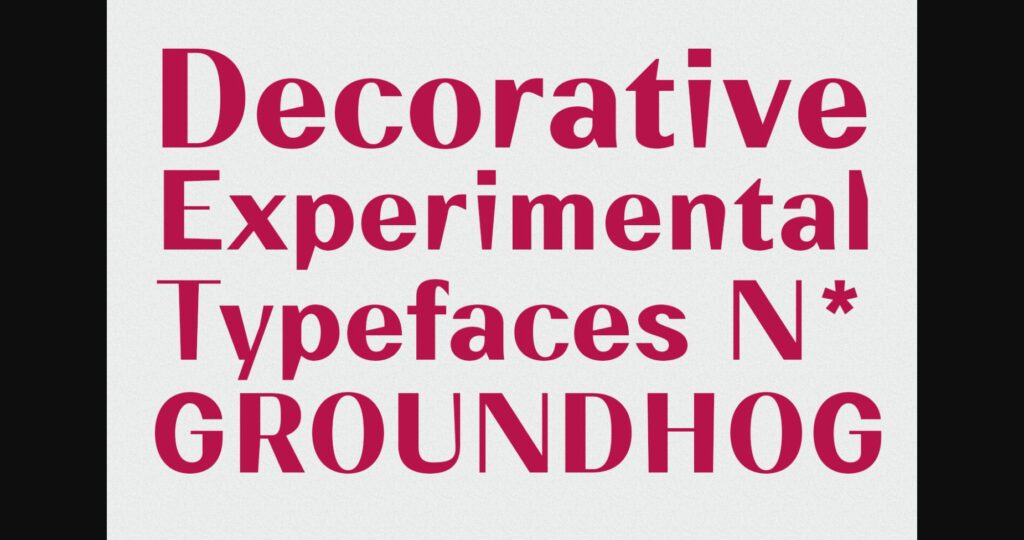 Karviet Font Poster 5