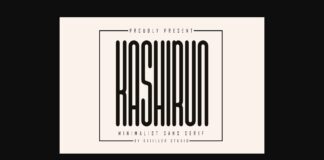 Kashirun Font Poster 1