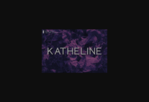 Katheline Font Poster 1