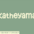 Katheyama Font