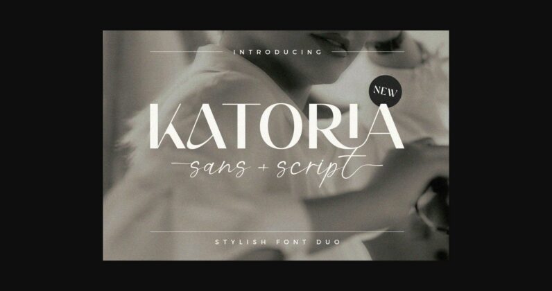 Katoria Font Poster 3
