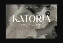Katoria Font Katoria Font Poster 1