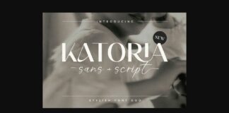 Katoria Font Poster 1