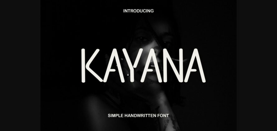 Kayana Font Poster 3