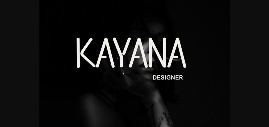 Kayana Font Poster 4