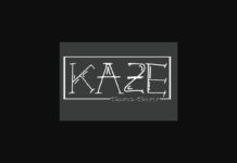 Kaze Font Poster 1