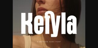 Kefyla Font Poster 1