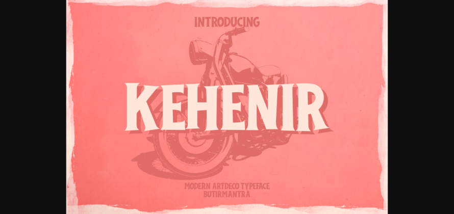 Kehenir Font Poster 1